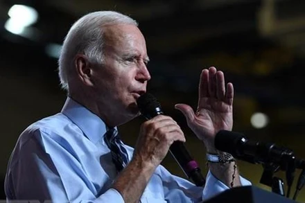Tổng thống Mỹ Joe Biden. (Ảnh: AFP/TTXVN)