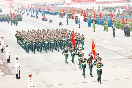 Tổng hợp luyện diễu binh lần thứ 2 tại sân bay Biên Hòa. 