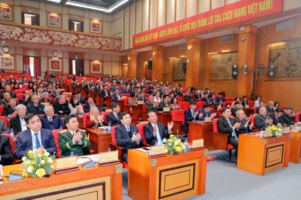 Các đại biểu tham dự buổi gặp mặt. 