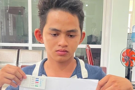 Đối tượng Nguyễn Trọng Tính đã bị tạm giữ.