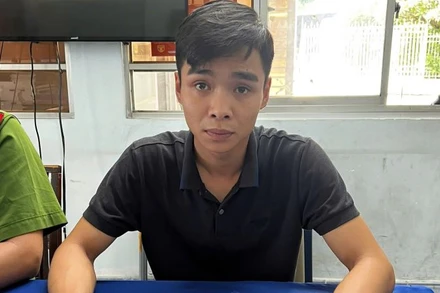 Đối tượng Nguyễn Văn Tâm đã bị tạm giữ.