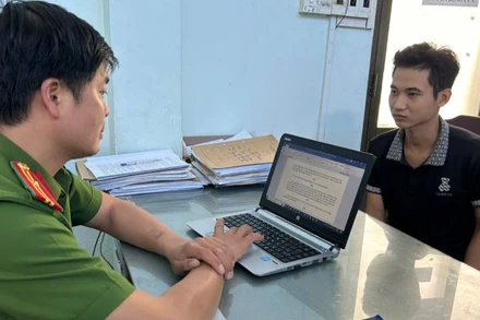 Đối tượng Nguyễn Tấn Đạt đã thừa nhận hành vi phạm tội.