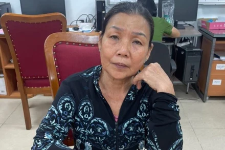 Bị can Nguyễn Thị Kim Loan.