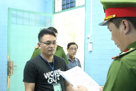 Bị can Nguyễn Đức Trung bị khởi tố, bắt tạm giam. 