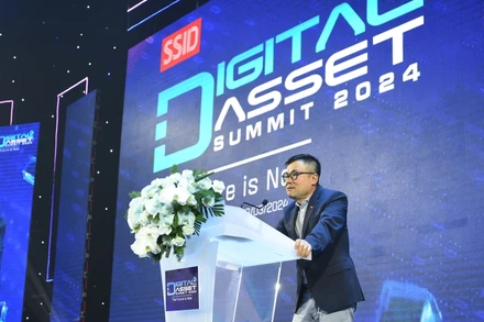 Đại diện SSI Digital phát biểu tại Diễn đàn.