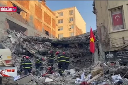 Những hoạt động cứu hộ của Công an Việt Nam tại Thổ Nhĩ Kỳ