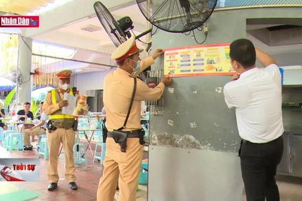 Hà Nội tăng cường tuyên truyền "Đã uống rượu bia không lái xe"