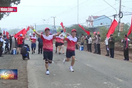 Gia Lai chạy bộ đồng hành vì "Bình yên biên giới"