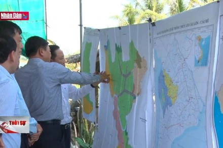 Hệ thống thủy lợi Cái Lớn - Cái Bé nâng cao sinh kế cho người dân