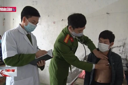 Những chiến sỹ áo trắng tại Trạm tạm giam Công an tỉnh Hà Nam