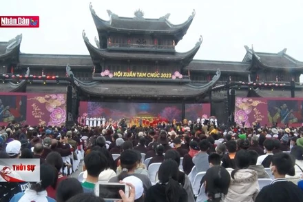 Hà Nam khai hội Chùa Tam Chúc
