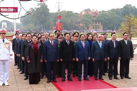 Lãnh đạo Đảng, Nhà nước tưởng nhớ Chủ tịch Hồ Chí Minh