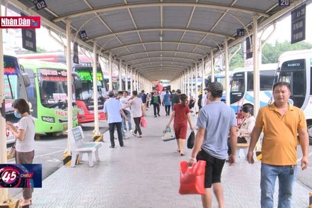 Bến xe Hà Nội chuẩn bị công tác phục vụ hành khách dịp 2/9