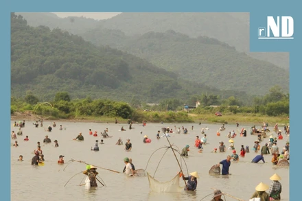 Đặc sắc lễ hội bắt cá Vực Rào