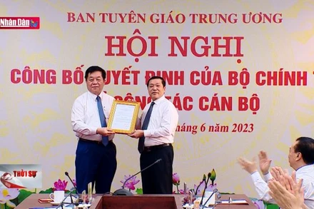 Bổ nhiệm Chủ tịch Hội đồng Khoa học các cơ quan Đảng Trung ương