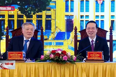 Chủ tịch nước làm việc với Ban cán sự Đảng, lãnh đạo Tòa án Nhân dân Tối cao