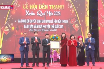 Công nhận Lễ hội Đền Tranh là Di sản Văn hóa Phi vật thể Quốc gia