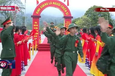 Sôi nổi Ngày hội tòng quân trên cả nước