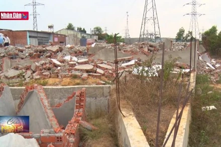 Xử lý dứt điểm tình trạng xây dựng trái phép ở Nhơn Trạch