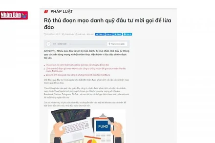 ''Ma trận'' lừa đảo qua mạng internet