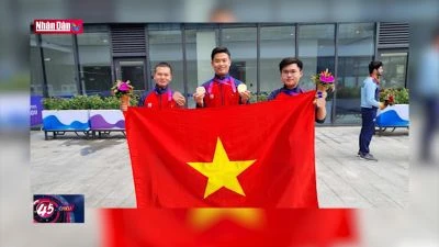 ASIAD 19: Đoàn thể thao Việt Nam giành Huy chương Vàng đầu tiên