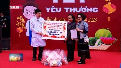 Tết yêu thương cho bệnh nhân nghèo