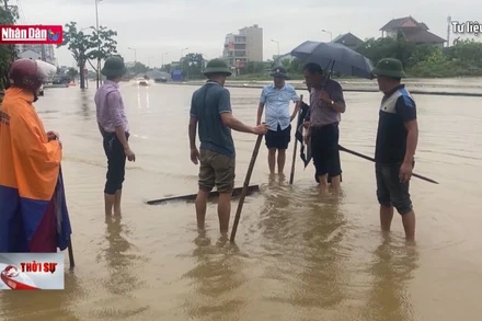 Cảnh báo mưa ngập tại nhiều khu vực