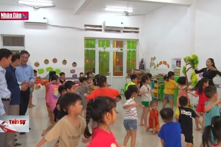 Trường học lắp máy lạnh chống bụi từ sân bay Long Thành