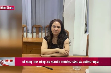 Đề nghị truy tố bị can Nguyễn Phương Hằng và 3 đồng phạm