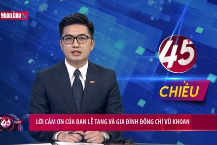 Lời cảm ơn của Ban Lễ tang và gia đình đồng chí Vũ Khoan
