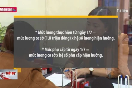 Cách tính lương, phụ cấp với cán bộ, công chức từ 1-7-2023