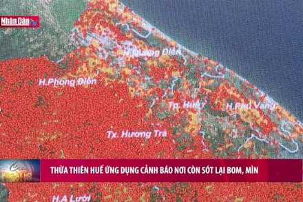 Thừa Thiên Huế ứng dụng cảnh báo nơi còn sót lại bom, mìn