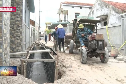 Nhân dân hiến đất mở đường xây dựng đô thị văn minh