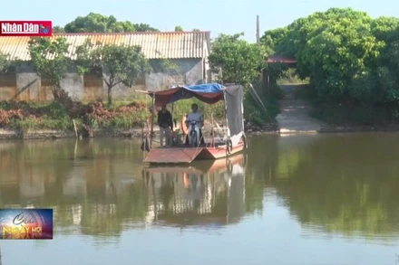 Tiềm ẩn mất an toàn giao thông từ bến đò tự phát