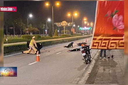 Xử lý hình sự các đối tượng đâm xe vào cảnh sát giao thông