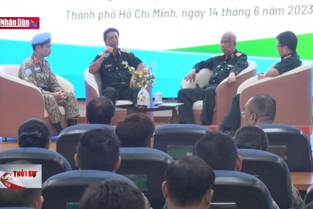 Giao lưu 10 năm chặng đường tham gia lực lượng gìn giữ hòa bình Liên hợp quốc