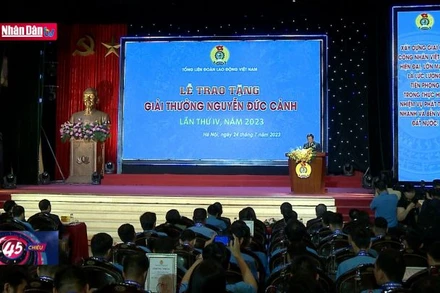 Trao tặng Giải thưởng Nguyễn Đức Cảnh lần thứ IV, năm 2023