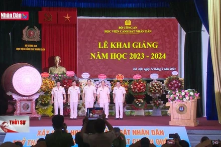 Học viện Cảnh sát Nhân dân khai giảng năm học 2023 - 2024