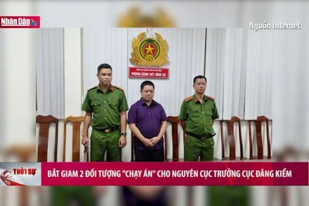 Bắt giam 2 đối tượng ''chạy án'' cho nguyên Cục trưởng Cục Đăng kiểm