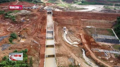 Khẩn trương khắc phục sự số tại hồ chứa nước Đông Thanh