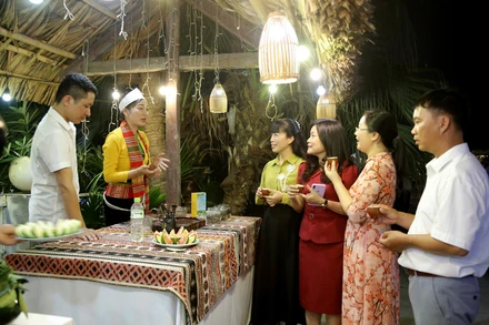 Nhiều sản phẩm nông nghiệp được giới thiệu tại Chương trình kích cầu du lịch Phú Thọ.