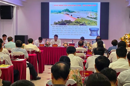 Quang cảnh hội thảo khoa học.