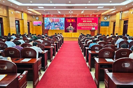 Quang cảnh hội nghị.