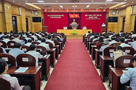 Quang cảnh hội nghị.