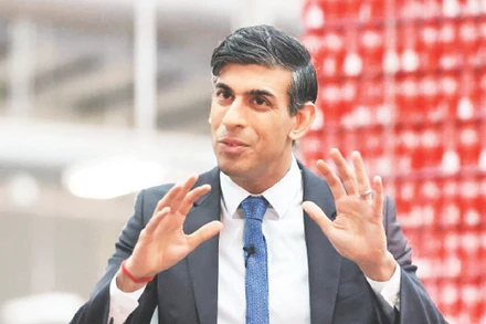 Thủ tướng Anh Rishi Sunak thúc đẩy phá vỡ thế bế tắc chính trị ở Bắc Ireland.