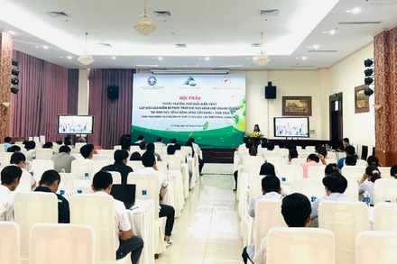 Quang cảnh cuộc hội thảo.