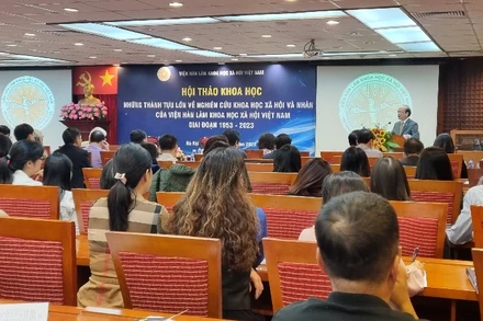 Quang cảnh cuộc hội thảo.