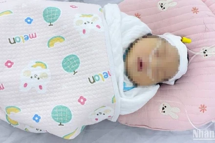 Cháu H. T. L sức khỏe tạm ổn