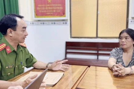 Nghi phạm Nguyễn Thị Kiều Phương.