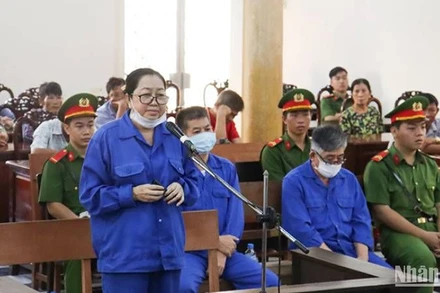 Bị cáo Nguyễn Thị Kim Hạnh.